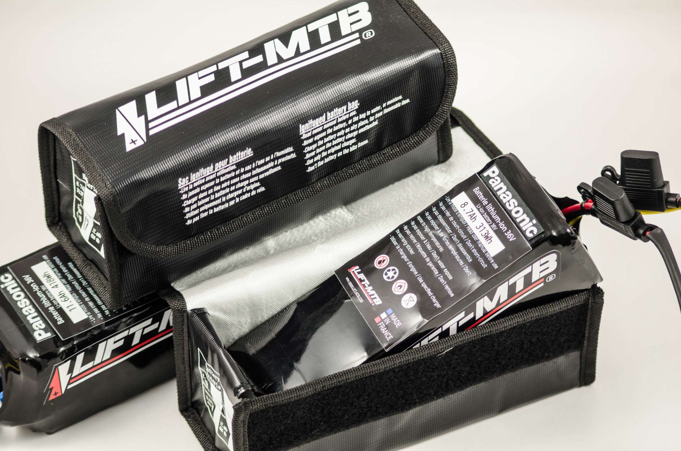 Batterie carrée 36 V – 8.7 Ah / 300 Wh – Image 6