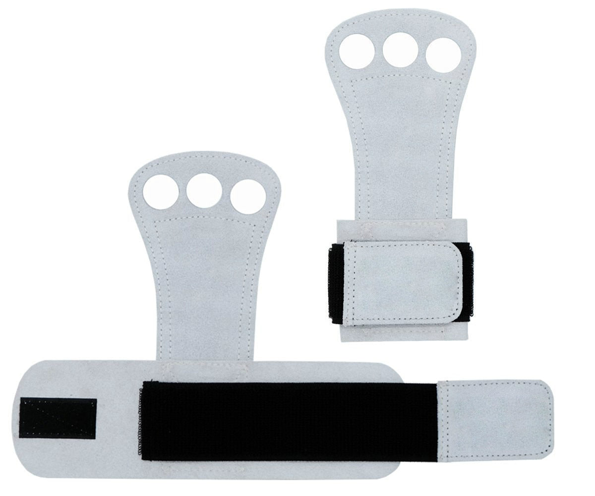 Manique CrossFit en Cuir 3 Doigts « MUSCLE UP » – Image 3